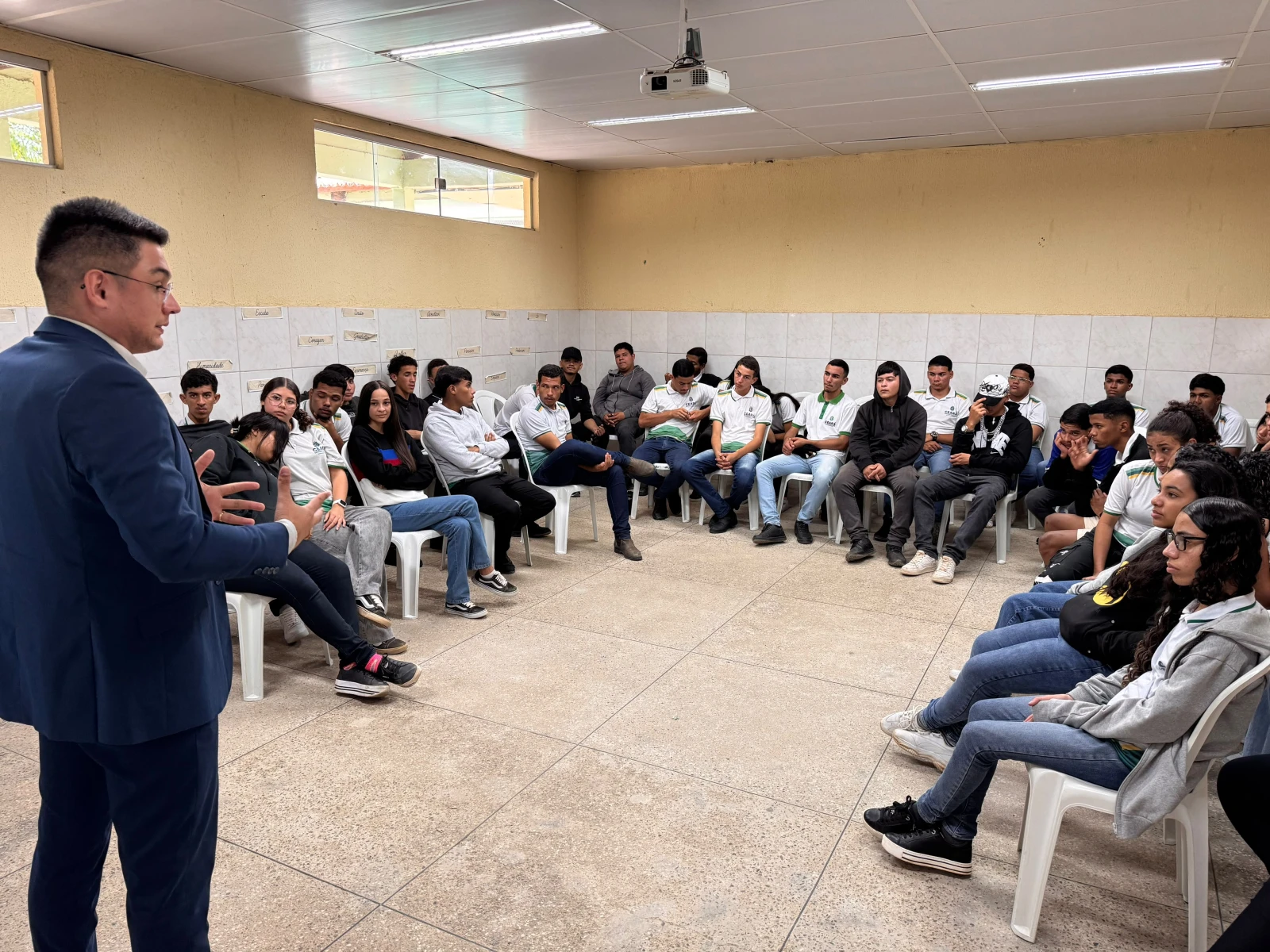 Palestra sobre direitos previdenciários